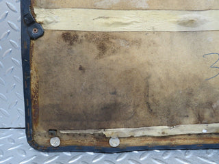 W109 front left door card blue used OEM