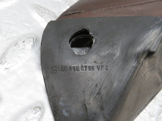 34273 Mercedes-Benz C126 380SEC A Pillar Exterior Cover Trim Left 1266980798