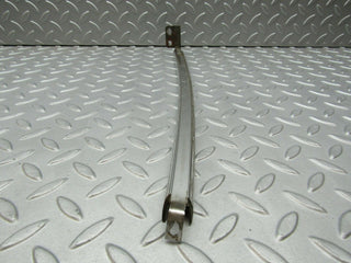 W115 rear left chrome window channel used OEM