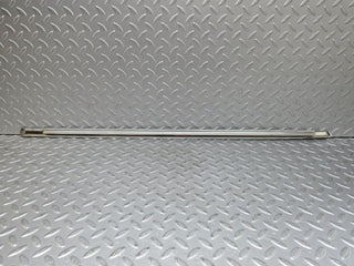 W126 front left door chrome moulding trim used OEM