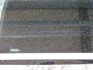 W126 front right door window glass used OEM