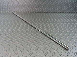 W116 rear left door chrome trim used OEM