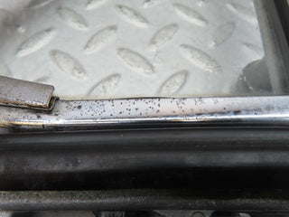 W108 front left quarter window glass used OEM