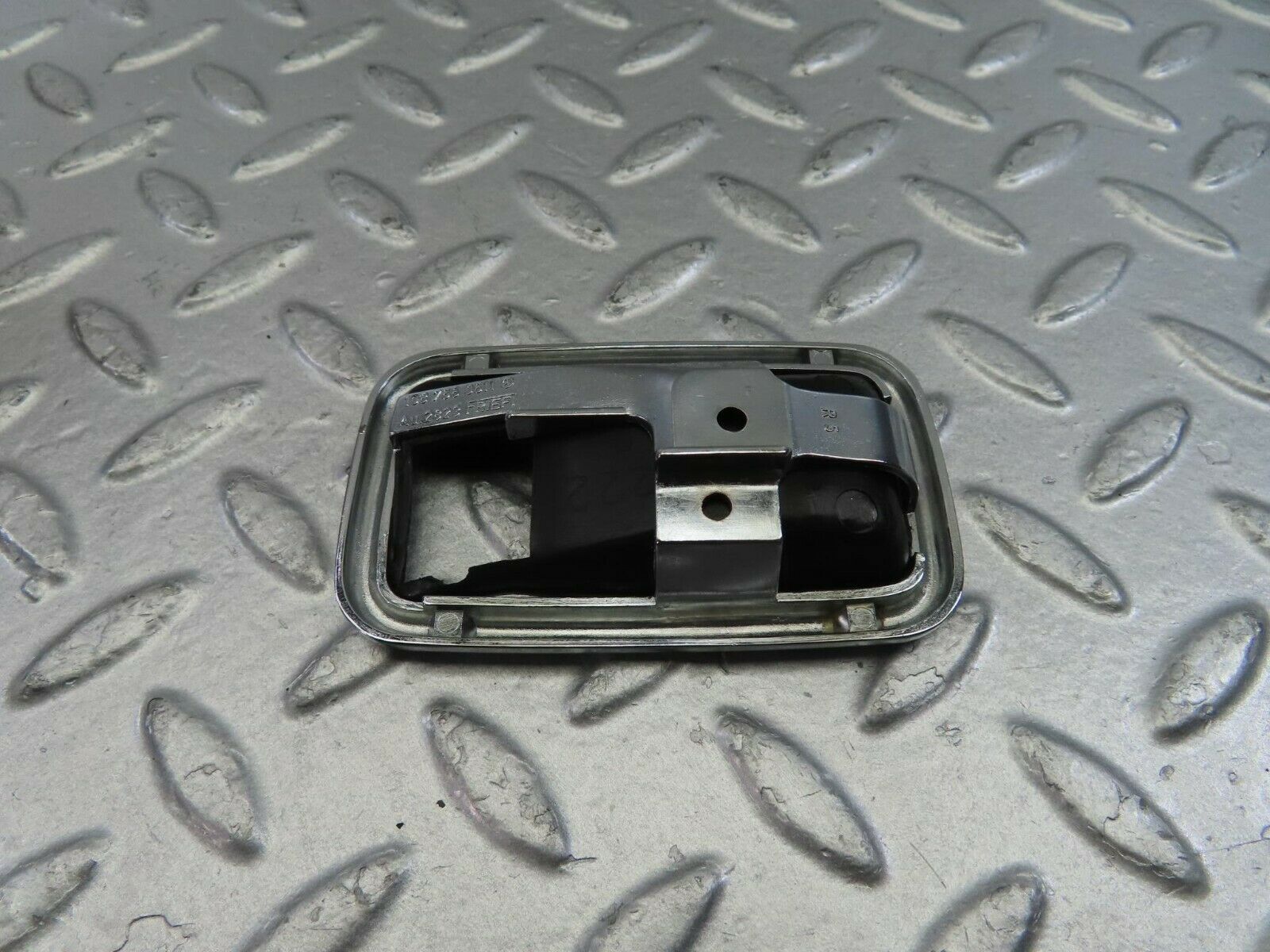 10832 Mercedes-Benz W123 230E Chrome Frame For Door Opener Right 1087660611