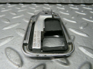 W123 Wagon chrome frame for door opener right used OEM