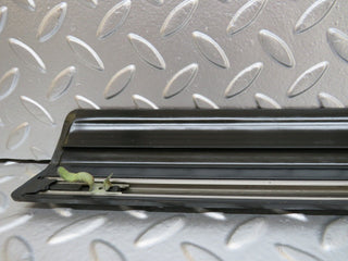 W123 front left door lower moulding trim used OEM