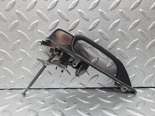 W123 front left door exterior handle used OEM