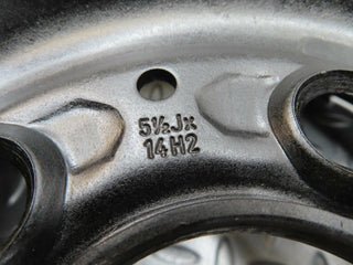 W123 steel wheel 5.5jx14h2 et30 5x112 used OEM