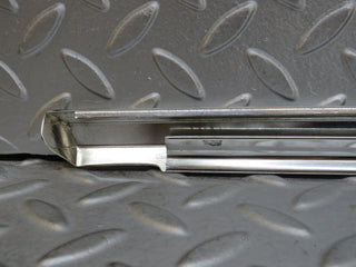 W126 rear right door chrome moulding trim used OEM