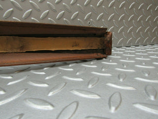 W108 b pillar trim panel right side brown used OEM
