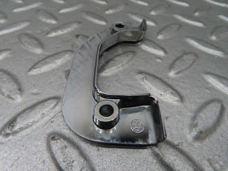 W116 left interior chrome door latch trim used OEM