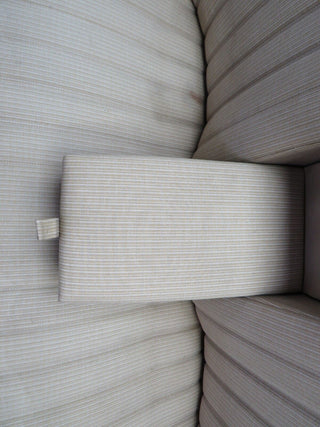 3247 Mercedes-Benz W123 230E Rear Seat Beige Fabric 1239203150