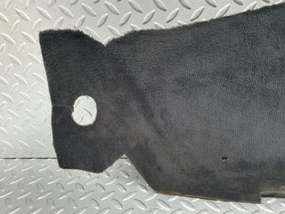 W123 centre console carpet left side black used OEM