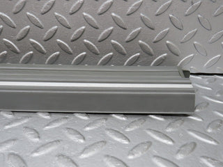W126 rear left door sill trim grey used OEM