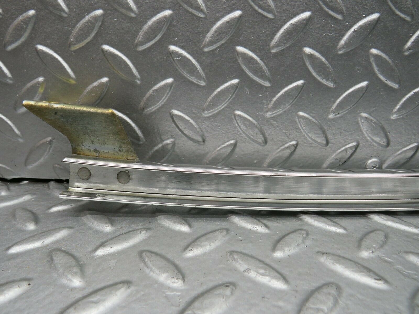 22003 Mercedes-Benz S123 280TE Rear Left Door Chrome Window Channel