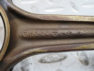 W123 piston with connecting rod used OEM