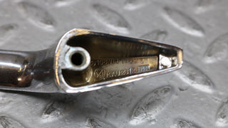 W109 rear left door chrome handle used OEM