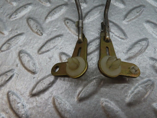 W123 rear door lock knob pair used OEM
