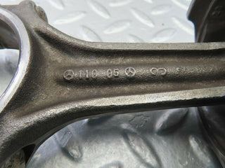 W123 Coupe piston with connecting rod used OEM