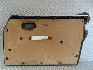 W116 front left door card black used OEM