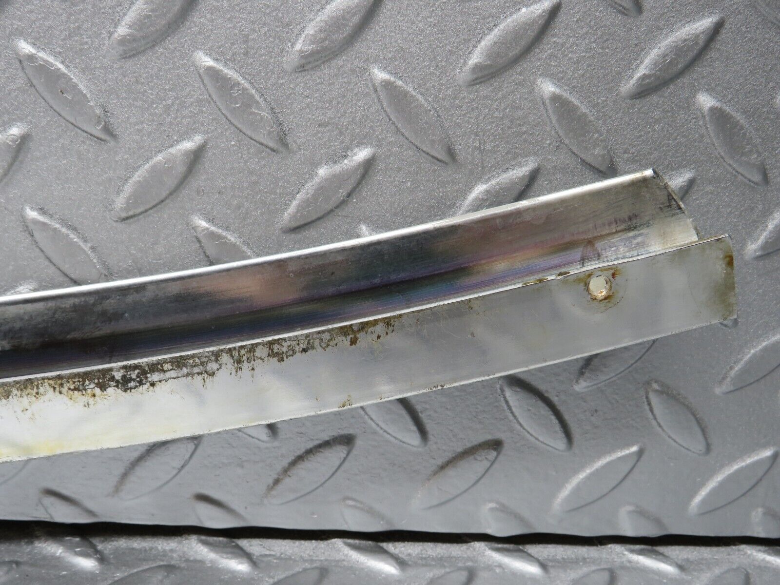 40200 Mercedes-Benz R107 Hardtop Under Windshield Chrome Trim