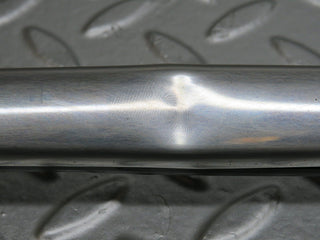W109 left skirt chrome trim strip used OEM