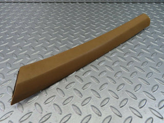 W123 Coupe a pillar cover left beige used OEM