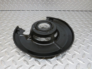 W123 front wheel hub brake protection plate used OEM