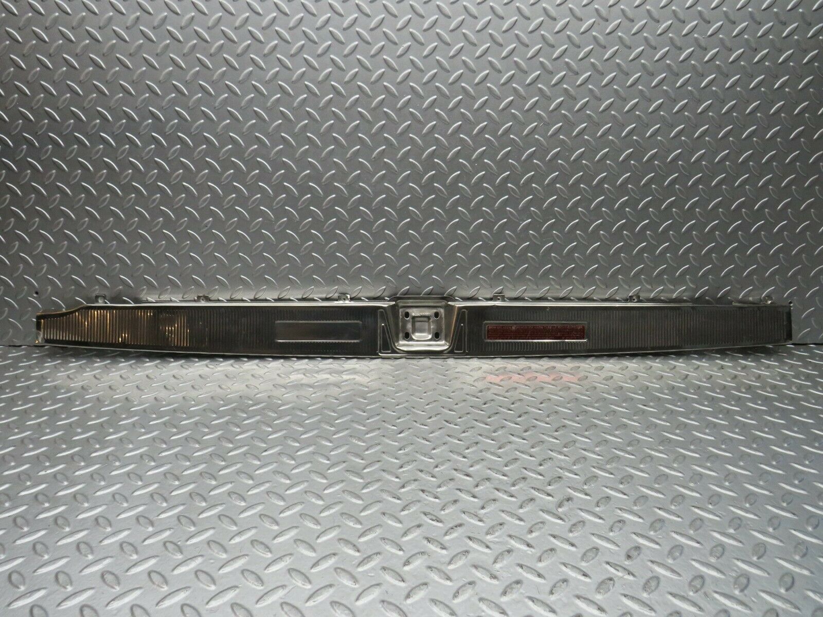 22204 Mercedes-Benz S123 280TE Wagon Trunk Ornamental Chrome Cover 1236681089