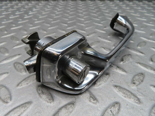 W108 chrome door handle front left used OEM