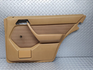 W124 rear right door card palomino used OEM