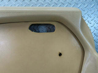 W116 front left door card beige used OEM