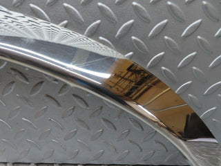 W116 front left wheel arch chrome trim used OEM