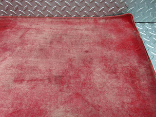 R129 SL interior trunk carpet red used OEM