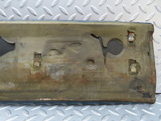 W116 rear headlining roof panel blue used OEM