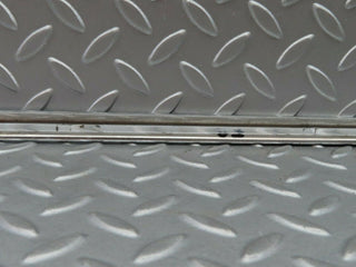 W123 front right door chrome moulding trim used OEM