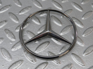 33963 Mercedes-Benz W124 260E Chrome Rear Emblem 2017580058