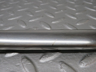 W109 left skirt chrome trim strip used OEM