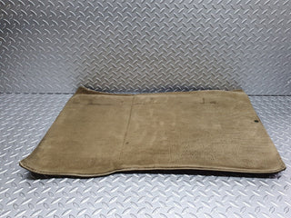W126 front left floor carpet mat used OEM