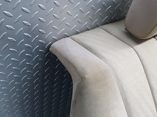 W126 rear seat beige used OEM