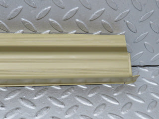 W201 Baby Benz rear left door sill trim beige used OEM
