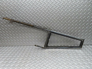 W111 left door window channel with air vent frame used OEM