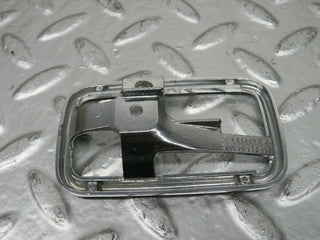 W108 chrome frame for door opener right used OEM