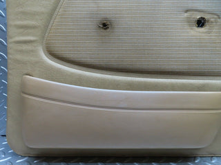 W123 front right door card beige used OEM