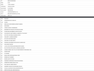 35090 Mercedes-Benz W221 Rear Right Aluminium Door