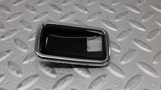 W109 chrome frame for door opener left used OEM