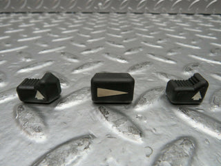 W123 Coupe heater control knob set used OEM