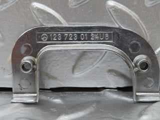 25548 Mercedes-Benz W123 200 Left Interior Chrome Door Latch Trim 1237230124