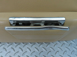 W116 rear left door card beige used OEM