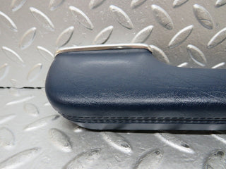 W123 interior door handle rear left blue used OEM